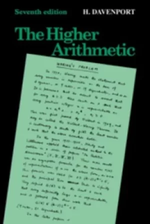 Image of The higher arithmetic by H. Davenport