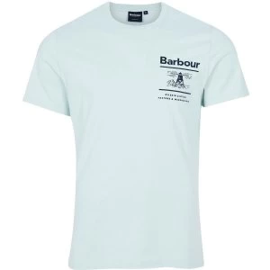 image of Barbour Mens Chanonry Tee Surfspray XXL