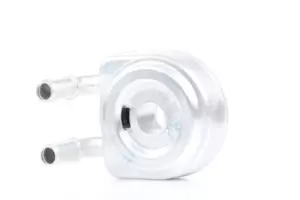 Image of RIDEX Oil Cooler 469O0008 Oil Cooler, engine oil PEUGEOT,CITROEN,206 Schragheck (2A/C),206 CC (2D),307 CC (3B),307 SW (3H),307 (3A/C),407 SW (6E_)