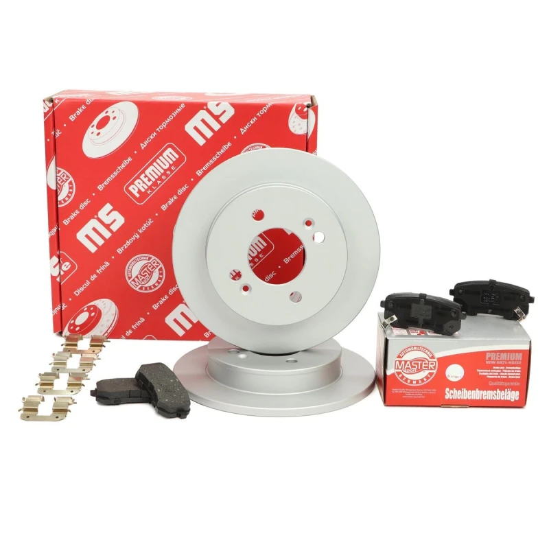 Image of MASTER-SPORT Brake discs and pads set MASTER-SPORT 201003240