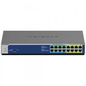 image of Netgear 16 Port Gigabit Ethernet U60 PoE Plus Unmanaged Network Switch