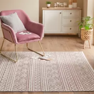 Image of Jazz Traditional Indoor Outdoor Rug Jazz Rose