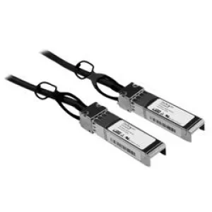 image of StarTech 1m Cisco Compatible SFP 10 Gigabit Ethernet 10GbE Twinax Direct Attach Cable