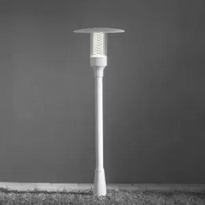 Image of Nova Outdoor Classic Matt White Post Light, IP44