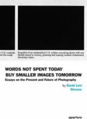 Image of Words not spent today buy smaller images tomorrow by David Levi Strauss