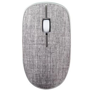 Image of Rapoo 3510 Plus 2.4 GHz Wireless Optical Fabric Mouse - Grey