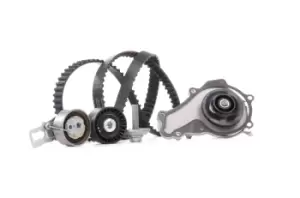Image of GATES Water Pump + Timing Belt Kit OPEL,FORD,PEUGEOT KP15688XS 16105777,1610577780,1610577780 1872496,2008687,FM5Q8B596AA,FM5Q8B596AB,16105777