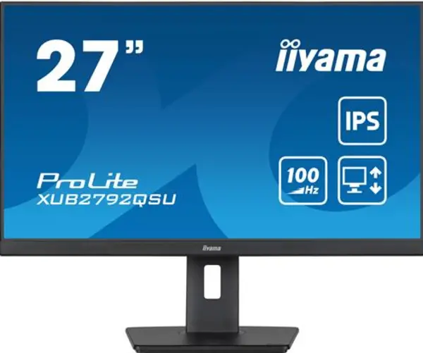 image of iiyama ProLite 27" XUB2792QSU-B6 Quad HD IPS LED Monitor