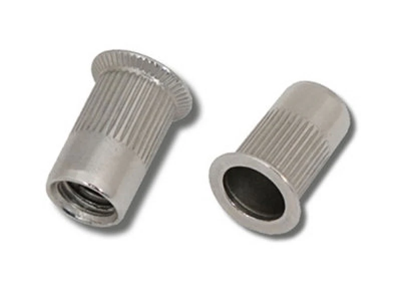 Image of JRP Riveting Products Jrp Rivet Nuts M8 X 18.5 A4 Stainless Steel - Jrprnss4Ch0845 - Box Of 300
