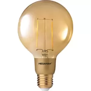 Image of Megaman 3W LED Gold Filament Classic ES E27 Dimmable - 146249