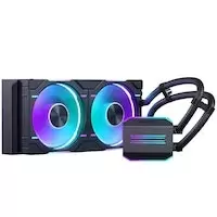 Image of Phanteks Glacier One 240D30 Black RGB All In One CPU Water Cooler - 240mm