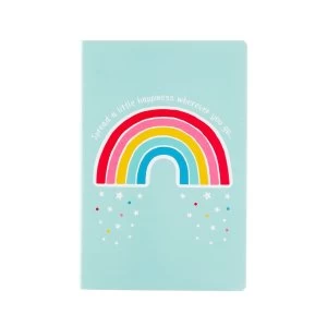 Image of Sass & Belle Chasing Rainbows Spread Happiness A5 Notebook