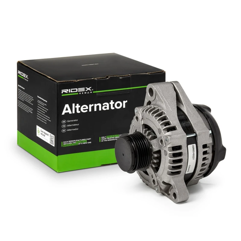 Image of RIDEX REMAN 4G0120R Generator Alternator Charging Current: 130A, Voltage: 14V Alternator (4)