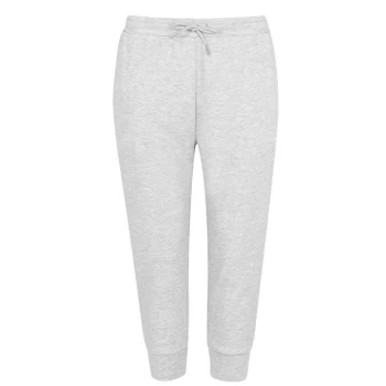 Image of LA Gear Three Quarter Interlock Jogging Pants Ladies - Grey