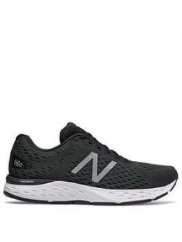 Image of New Balance 680 V6 - Black/White, Size 10, Men