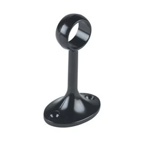 Image of Colorail Black Die-cast zinc Rail centre bracket (Dia)19mm