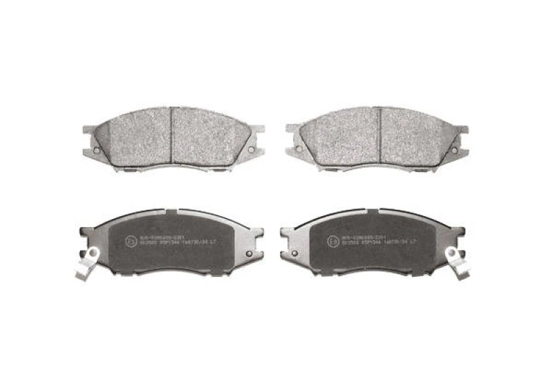 Image of LPR 05P1346 Brake pad set Brake Pad Set,disc brake (402)