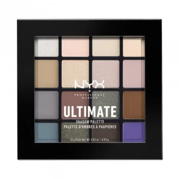 image of NYX Professional Makeup Ultimate Shadow Palette Cool Neutral