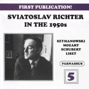 image of Sviatoslav Richter - Sviatoslav Richter in the 1950s - Volume 5 CD Album - Used