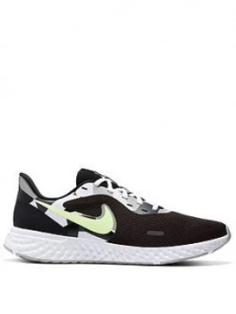 Image of Nike Revolution 5 - Black/White/Green