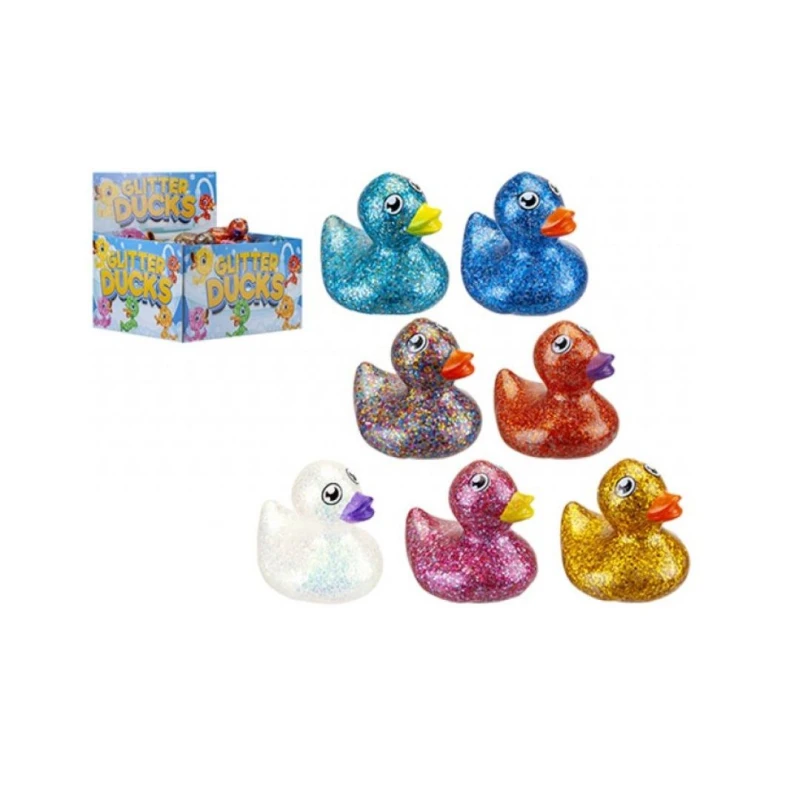 Image of PMS Adorable Glitter Duckies Assorted Colours Multi unisex