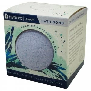 image of Hydrea London Calming Lavender Bath Bomb 2 x 60g