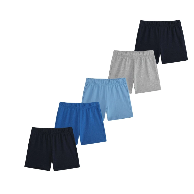 Image of Studio Younger Boys 5 Pack Fleece shorts - Multi Multi 1 - 2 Years