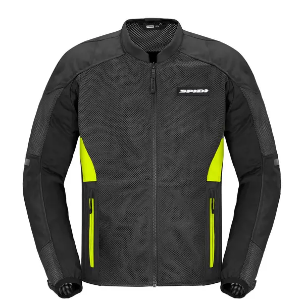 Image of Spidi Super Net Jacket Fluo Yellow Size S