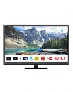 Image of Sharp 24" LC24DHG6001KF Smart HDR LED TV