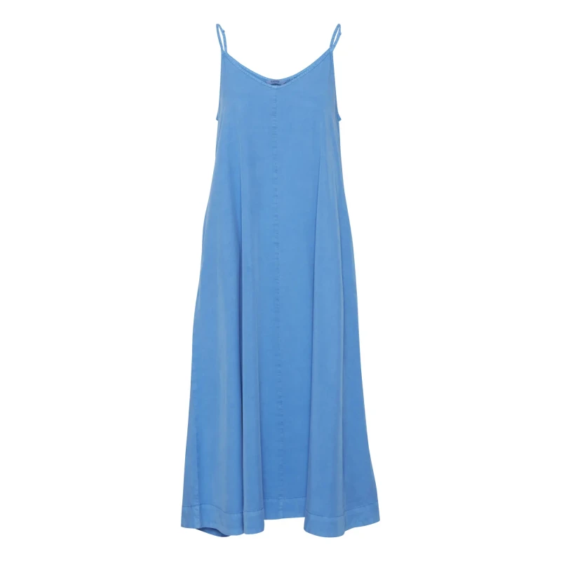 Image of b.Young Womens denim dress b.young Luma Bleu Female 42