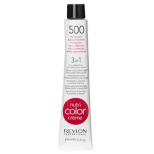 Image of Revlon Nutri Color Creme Senza Ammoniaca 500 Rosso Porpora