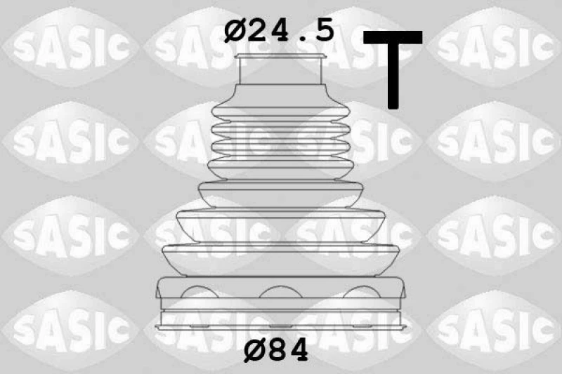 Image of CV boot kit, drive shaft SASIC 1906077