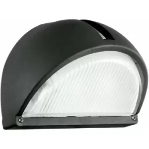 Image of IP44 Outdoor Wall Light Black Aluminium 1 x 40W E27 Bulb Porch Lamp