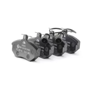 Image of ATE Brake pad set AUDI 13.0460-2925.2 Brake pads,Brake pad set, disc brake,Disk pads,Brake pad kit,Brake pads & brake pad set,Disc brake pad set