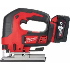 image of Milwaukee M18BJS-402C M18 18 Volt Jigsaw (2 x 4.0Ah batteries)