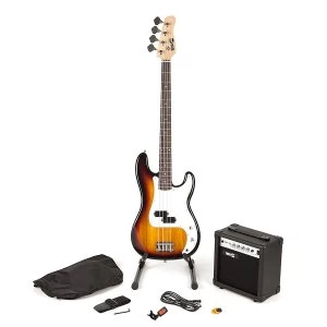 image of RockJam Bass Guitar Superkit - Sunburst