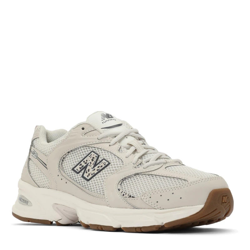 Image of New Balance Off White 530 Lace Trainers Cream Female 8 233835UK