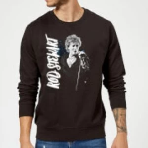 image of Rod Stewart Poster Sweatshirt - Black