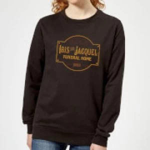 Image of American Gods Ibis And Jacquel Womens Sweatshirt - Black