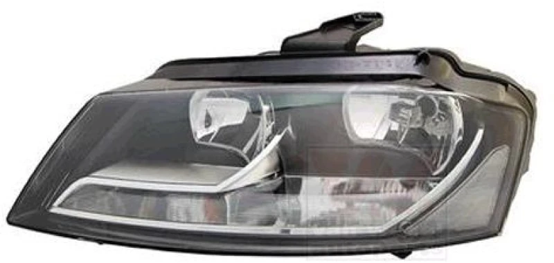 Image of VAN WEZEL Headlight VAN WEZEL 0334961H