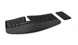 image of Microsoft 5KV-00005 keyboard USB QWERTY Black