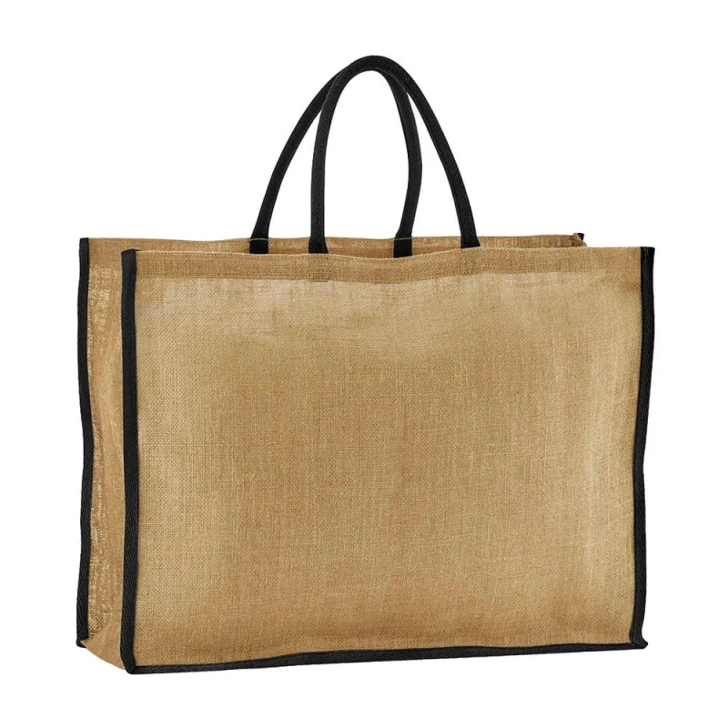 Image of Westford Mill Market mens Shopper bag in Black