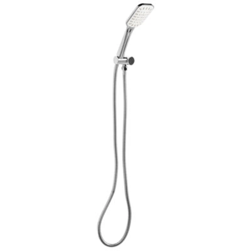 Image of Beliani Shower Head And Hose Kit Amaja Silver
