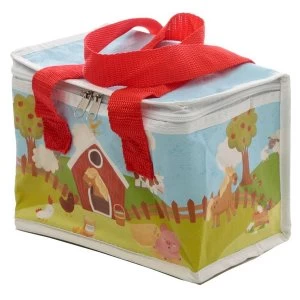 image of Brambly Bunch Farm Woven Cool Bag Lunch Box