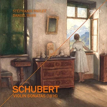 Image of Stéphanie Paulet - Schubert: Violin Sonatas (1816) CD