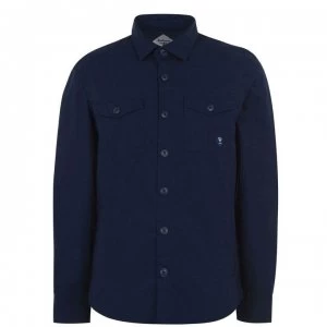 Image of Barbour Beacon Barbour Beacon Foundry Overshirt - Navy NY91