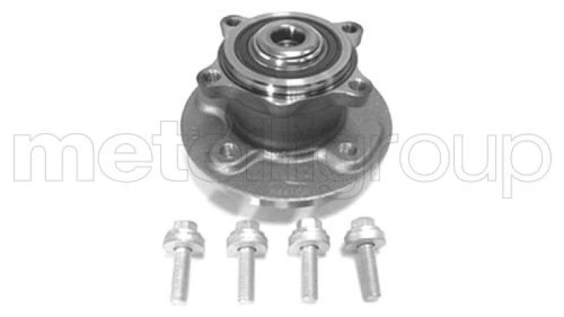 Image of METELLI Wheel bearing kit METELLI 19-2722