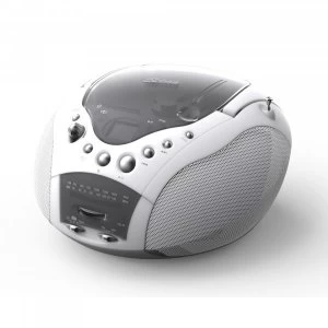 image of CD9959W Swallow Boombox - White