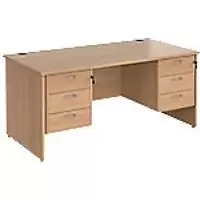 image of Dams International Desk MP16P33B 1,600 x 800 x 725 mm