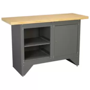 image of Sealey AP2010 Workbench with Cupboard Heavy-Duty